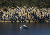 Αποψη απο το νησι της Σφακτηριας