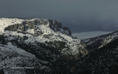 Εικονα απο τη χιονισμενη Παρνηθα