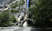 Το γεφυρι της Πορτιτσας στο σπηλαιο Γρεβενων