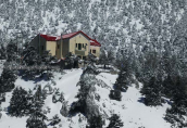 Shelter of Mpafi at Parnitha mountain