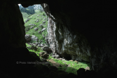 The entrance of the sink hole (Katavothra) at Oeta mountain