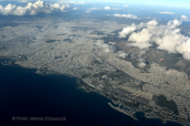 Athens and in front old airport of Elliniko