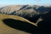 Landscape at Olympus mountain