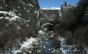 The Lazaridis Kondodimos stone bridge at Zagori(Epirus)