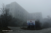 The former sanatorium at Parnitha mountain