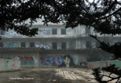 The former sanatorium at Parnitha mountain