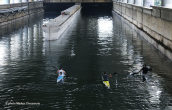 Rowers at Kifisos river (Piraeus)