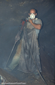 Miner at the emery mines of Koronos, Σμυριδα Σμιριγλι Ναξος Emery mines Naxos, Σμυριδα Σμιριγλι Ναξος Κορωνος Emery mines Naxos Koronos